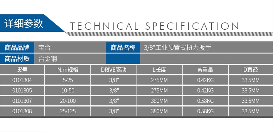 寶合10mm工業(yè)預(yù)制式扭力扳手_02