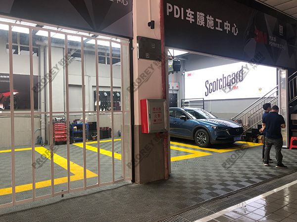 廣東一汽馬自達(dá)4S店-深圳通利華龍崗店-汽車美容工位