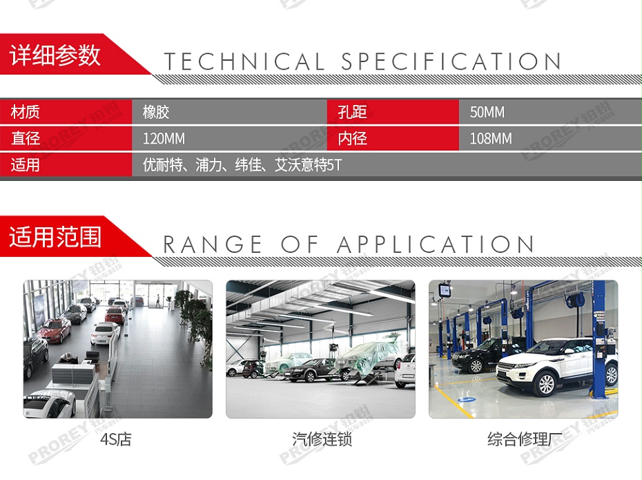 GW-100981485-國(guó)產(chǎn) 圓形兩孔間距5CM 舉升機(jī)膠墊雙柱龍門(mén)膠帶腳墊-2