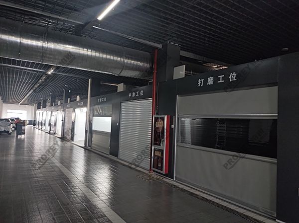 陜西吉利4S店-西安國利吉利鈑噴流水線 (12)