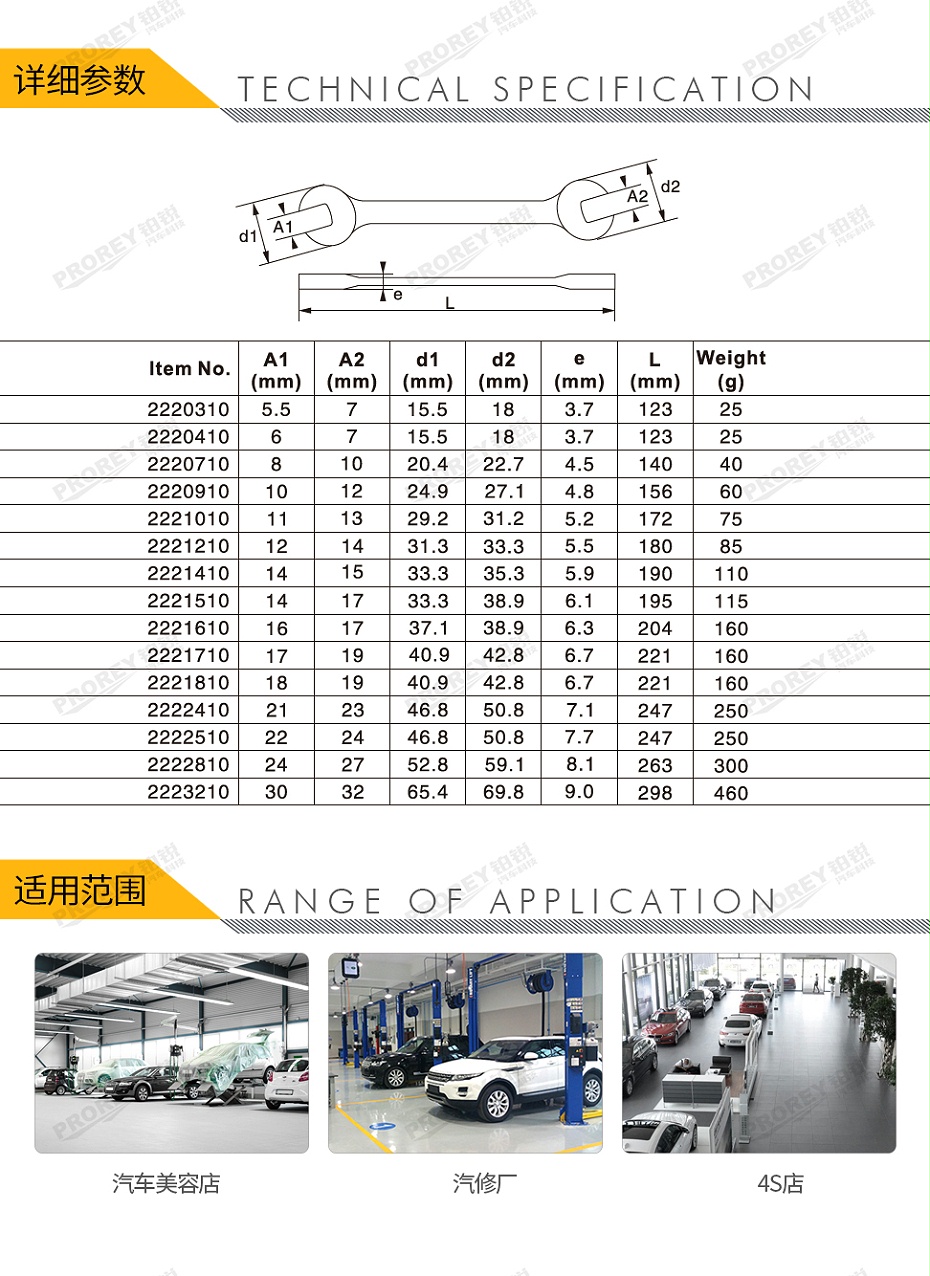 GW-130036477-飛鷹 2220310 薄型雙開口扳手 5.5x7mm-2