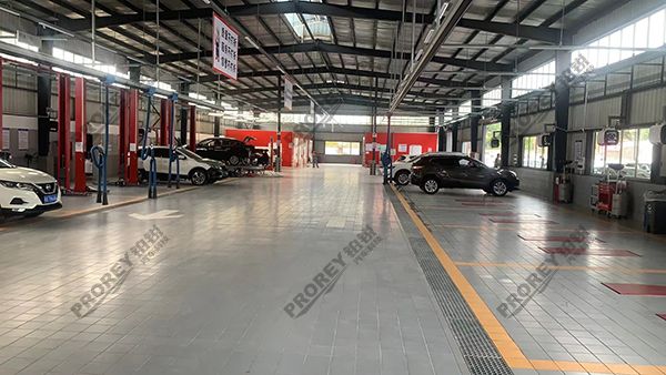 廣西東風日產(chǎn)4S店-桂林市盛泰汽車銷售服務有限公司-機修車間