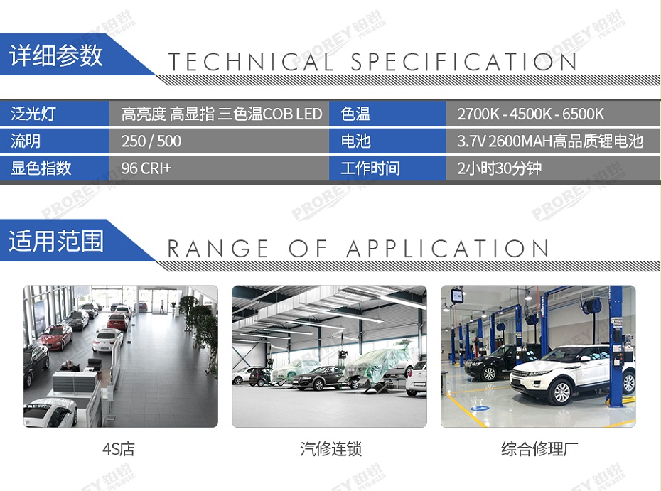 GW-190090069-鐵朗 WL4111S(用于細(xì)節(jié)和色差對比) 泛光燈-2