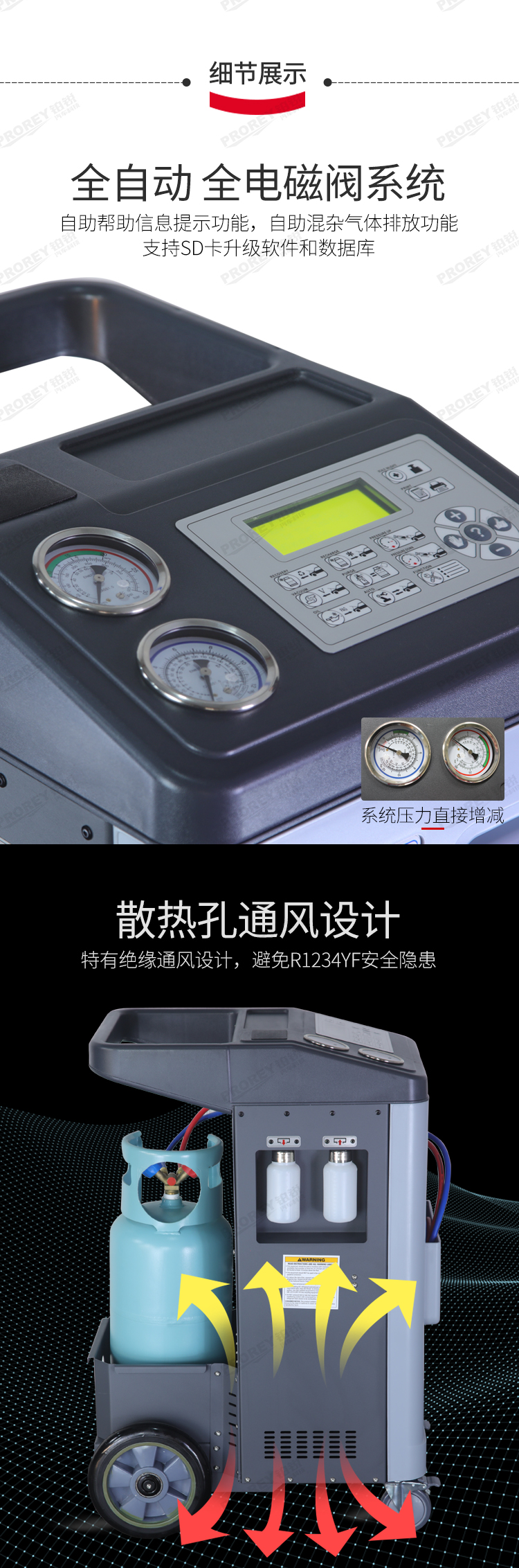 GW-160010051-POURMAN浦而曼 AC810 冷媒回收加注機(jī)-2