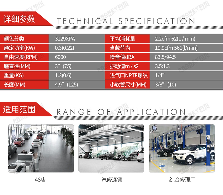 GW-130036684-Ingersoll Rand英格索蘭 3129XPA 雙動作盤式研磨機（迷你拋光機）-2